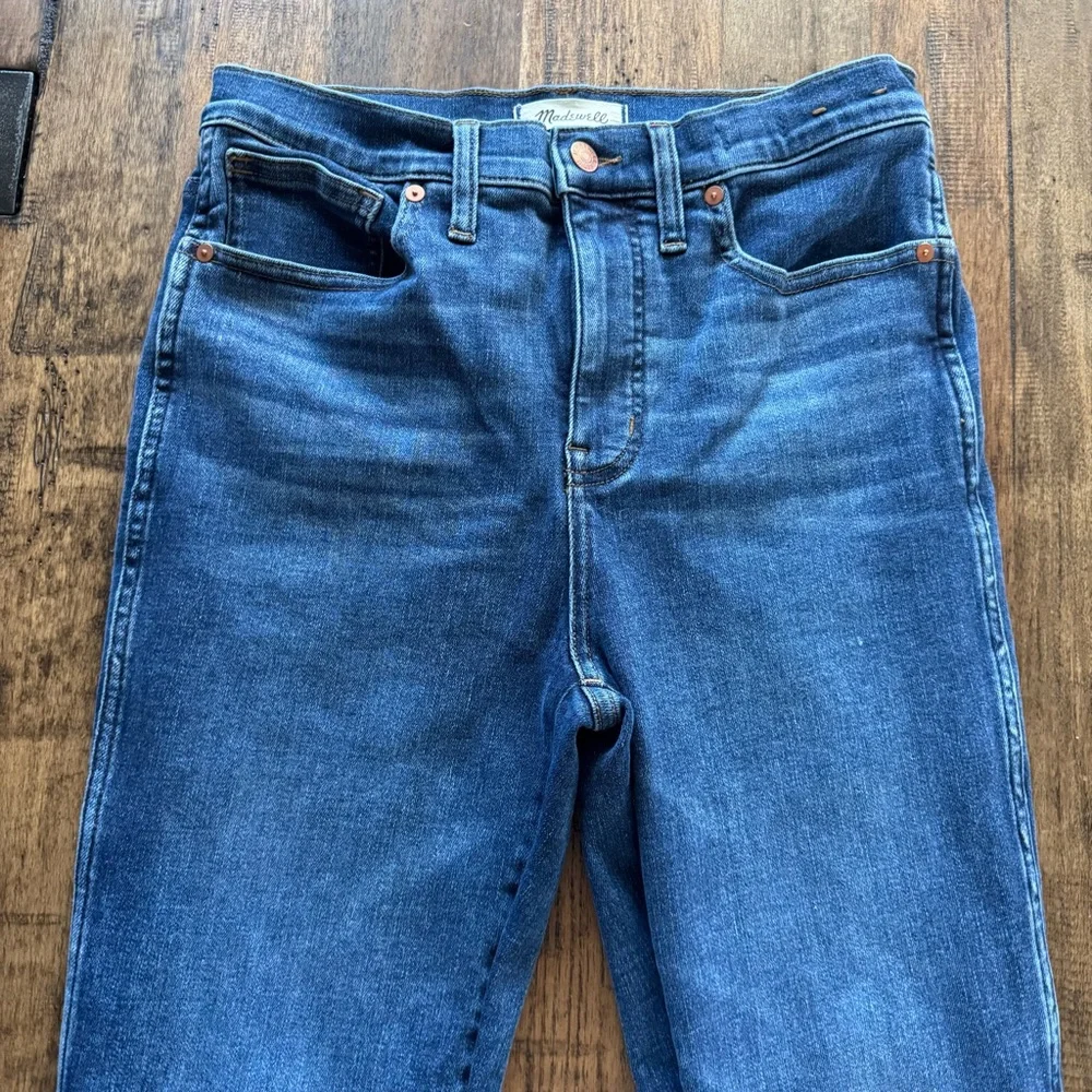 Madewell stovepipe jeans